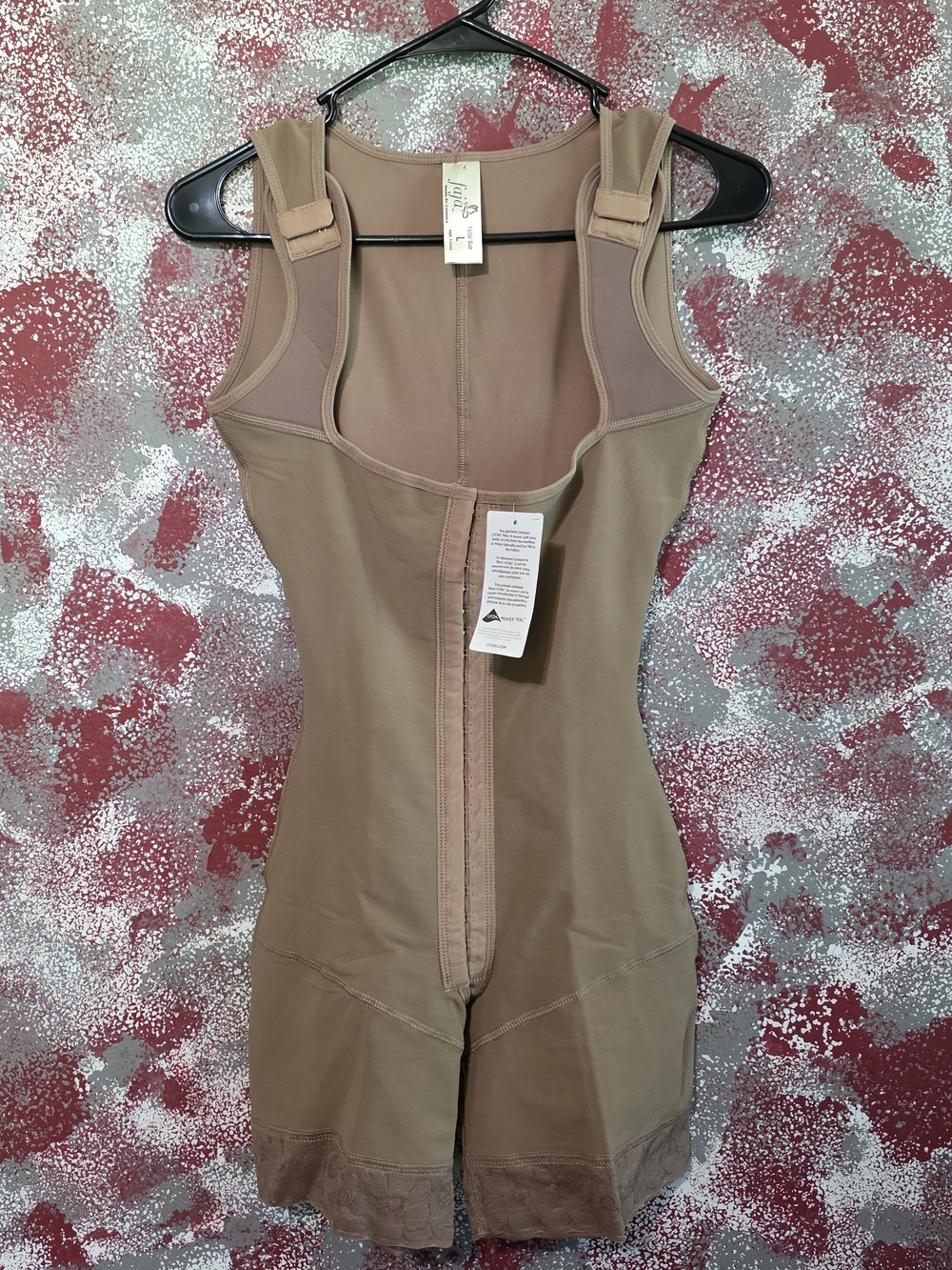 Shapewear Jumpsuit Bodysuit in Taupe by